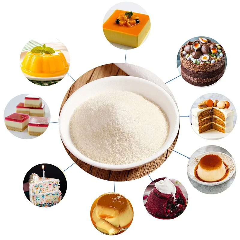 120-280 Bloom food grade gelatin bovine beef bone gelatin edible gelatin